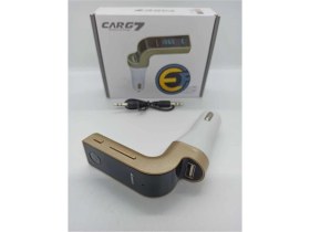 Resim Özgürce Araç Çakmaklık Fm Transmitter Bluetooth USB Mp3 Aux Çalar Kiti 