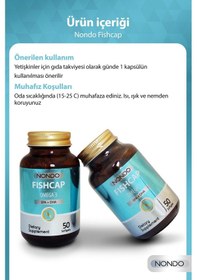 Resim Fishcap Balık Yağı Omega 3 Epa Dha 1000 Mg 50 Yumuşak Jelatin Softgel Kapsül 