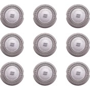 Resim VintageVo 9 Adet SH30 Tıraş Alir Serisi Serisi 1000, 2000, 3000 Tıklama ve Stil ile Sivri Bıçakla Değiştirme Kafası (Yurt Dışından) 