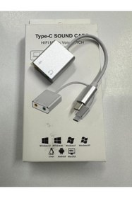 Resim Leonpro Typec ses kartı type-c ses kartı 