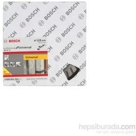 Resim Bosch - Expert Serisi Tüm Malzemeler İçin Turbo Segman Elmas Kesme Diski - 9+1 Set - 125 X 22,23 X 2 X 10 Mm 