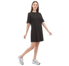 Resim Nike W Nsw Essntl Ss Dress Tshrt Kadın Elbise - Etek Siyah 