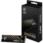 Resim MSI SSD Spatıum M460 Pcıe 4.0 Nvme M.2 1tb R5000 W4500 