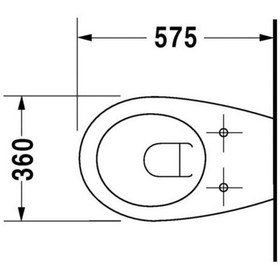 Resim Duravit - Colomba Asma Klozet Kapak Dahil - 25473900a1- Diğer 