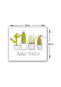 Resim Decorita Cam Ocak Arkası Koruyucu | Perfect Match | 52cm x 60cm 
