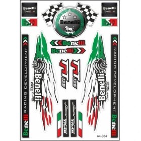 Resim A4 Sticker 084 Tek Paket Çoklu Sticker 