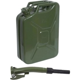 Resim Knc 20 Litre Metal Benzin Bidonu Hortum Dahil 