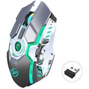 Resim Flybuy T30 Şarj Rgb Pil Oyun Mufunye Kablosuz Hxsj Faresi Edilebilir Bağlantı, Aydınlatmalı 2400dpı, 2.4g 001 - Yy 001 