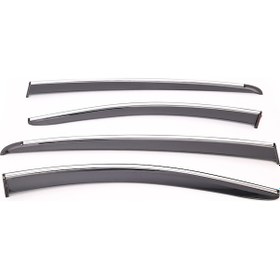 Resim Sunplex Mıtsubıshı L-200 16-19 Style 4 Lü Set Kromlu Cam Rüzgar 
