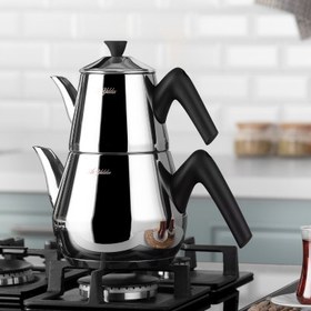 Resim Aryıldız Optimal Orta Boy Çaydanlık Takımı 1,5 Litre 