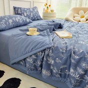 Resim Yaz İnce Yorgan Seti: 1 Yorgan + 1-2 Yastık Kılıfı - Yumuşak ve Soluklu %100 Yüksek Kaliteli Mikrofiber (1 Yorgan, 1-2 Yastık Kılıfı, Çarşaf veya Yastık İçeriği Dahil Değil) 