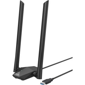 Resim Tenda U18A Wifi 6 1201 Mbps 2-5dBi Antenli USB Adaptör 