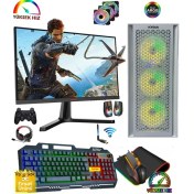 Resim Cachex RX80M Ryzen 5 3600 32GB Ram 1tb SSD Rx 580 27" Oyuncu Masaüstü Bilgisayarı 