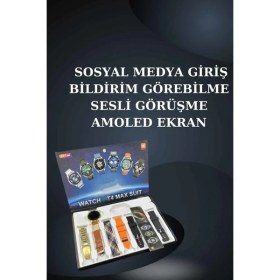 Resim Zero Land Ilkeshop 2025 Model Akıllı Saat ve Yeni Nesil Pro Bluetooth Kulaklık Anc Özelliği 
