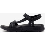 Resim Skechers Go Walk Flex Sandal - Sublime Kadın Siyah Sandalet 141451 Bbk Siyah 