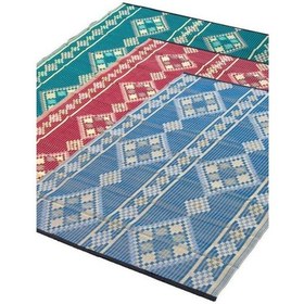 Resim Plastik Örgü Hasır, Seccade, Kamping, Piknik Örtüsü, 60x120 Cm 