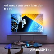 Resim Philips 77OLED809/12 77'' 194 Ekran Uydu Alıcılı 4K Ulta HD Dolby Vision Dolby Atmos Google Ambilight TV 