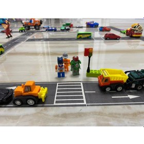 Resim otobanT Eğitici ve Eğlenceli Yol Yapım Bandı - Çocuk Trafik Bantı 