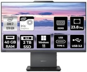 Resim LENOVO ThinkCentre Neo 50a G5 i7 13620H 40GB DDR5 2TB SSD 23.8" FHD W11H All in One & PER4 Bellek 