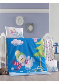 Resim Komfort Home Bebek Uyku Seti %100 Pamuk (Yorgan Ve +2 Yastıklı) (262440180) 