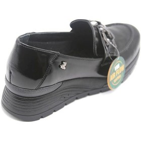 Resim Venüs 2313044k Kadın Deri Ayakkabı Siyah Cilt 