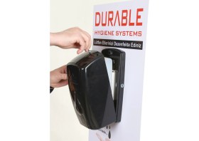 Resim Durable 1 Lt Fotoselli Sensörlü Dezenfektan Dispenser Cihazı Dolum Yapılan 