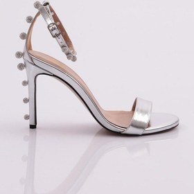 Resim Dgn 3109 Kadın Topuklu Ayakkabı 3109-1748-R13929 Gümüş 