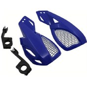 Resim Cloudstore Mavi 2 Adet 22mm Motosiklet El Koruyucu - Havalandırmalı Dayanıklı Plastik Motocross 