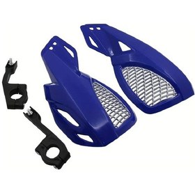 Resim Cloudstore Mavi 2 Adet 22mm Motosiklet El Koruyucu - Havalandırmalı Dayanıklı Plastik Motocross 