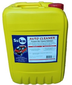 Resim SSKA Fırçasız Süngersiz Cilalı Oto Yıkama Şampuanı 20 KG 