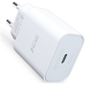 Resim Syrox PD20B PD 3.0 20 W Type-C Çıkışlı Hızlı Şarj Adaptörü 