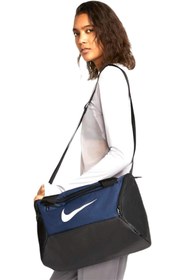 Resim Nike Brasilia Xs Unisex Lacivert Siyah Günlük Stil Spor Çanta Ba5961-410 