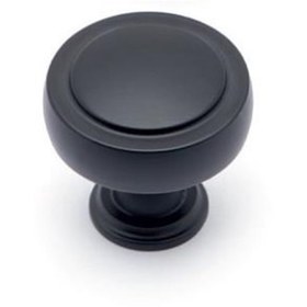 Resim System Siyah 32 mm Düğme Mobilya Kulpu (SY1915 0032 AL6) 