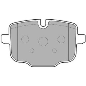 Resim Bmw 5 550 I 2010-2013 Delphi Arka Fren Balatası N11.4593 