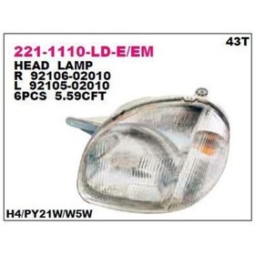 Resim Depo-221-1110l-ld-e - On Far Sol- Hyundaı: Atos 98 00 
