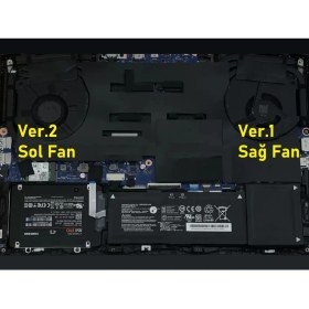Resim Afila Casper Excalibur G900.9750-ES80A Notebook Gpu, Ekran Kartı Fanı (V2) 