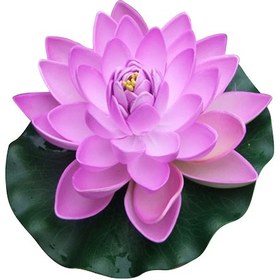 Resim Geeroyoo Gerçekçi 18cm Yapay Lotus Çiçeği - Havuz, Akvaryum Ve Gölet Dekorasyonu İçin Dayanıklı Ve Şık Seçenek 