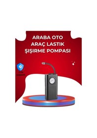 Resim Mey İthalat Usb Şarjlı Kompakt Elektrikli Hava Kompresörü 3000 Mah 