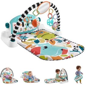 Resim Fisher Price Neşeli Hayvanlar Piyanolu Jimnastik Merkezi HWY49 