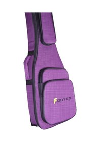 Resim Fortex 450 Serisi Akustik Gitar Çantası Bordo Agg-450-wrd 