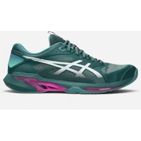 Resim Asics Solution Speed Ff 4 Erkek Yeşil Tenis Ayakkabısı 1041A532-300 