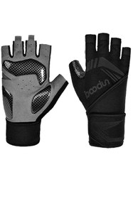 Resim Boodun Profesyonel Fitness Ağırlık Eldiveni Siyah 