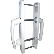 Resim Pvc Wc Banyo Kapı Kolu Elit Beyaz 