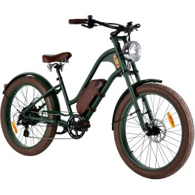 Resim Citycoco Vacay 350W Bisiklet ( CC01618, 350W, Bej- Haki-Siyah ) 