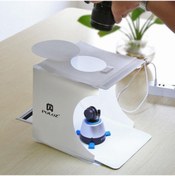 Resim Profisher Lightbox Mini Katlanır Taşınabilir Led Işıklı Fotoğraf Stüdyosu 