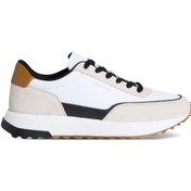 Resim Calvin Klein Bej - Çok Renkli Erkek Sneaker LOW TOP LACE UP REPREVE MIX 