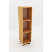 Resim 3G Tasarım Modüler Ofis Dolabı Evrak ve Kitaplık 3G-003-AD-KAYIN / 35x35x130h 