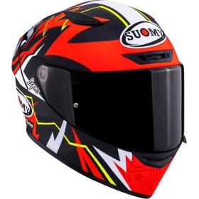 Resim Suomy Track-1 Kask Sam Lowes Edıtıon 2025 Mat Kırmızı 