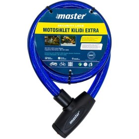 Resim Master 500955 Anahtarlı Motosiklet Kilidi Ekstra 20mm X 150cm 