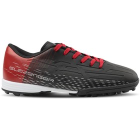 Resim Slazenger Score I Hs Erkek Çocuk Futbol Ayakkabı Siyah / Kırmızı 